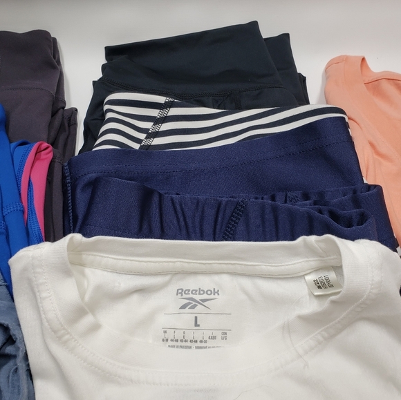 Reebok Activewear 8 Piece Bundle Sizes Large XL 1X - Picture 10 of 12